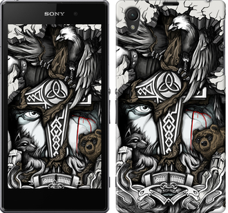 

Чехол Тату Викинг для Sony Xperia Z1 C6902 349276