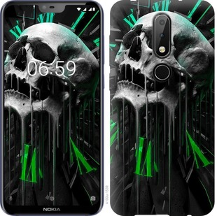 

Чехол Череп-часы для Nokia 6.1 Plus 690564