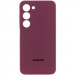 Чехол Silicone Cover Lakshmi Full Camera (AAA) для Samsung Galaxy A15 4G/5G / M15 5G (Бордовый / Plum)