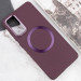 TPU чохол Bonbon Metal Style with Magnetic safe на Samsung Galaxy S23 FE (Бордовий / Plum) в магазині vchehle.ua