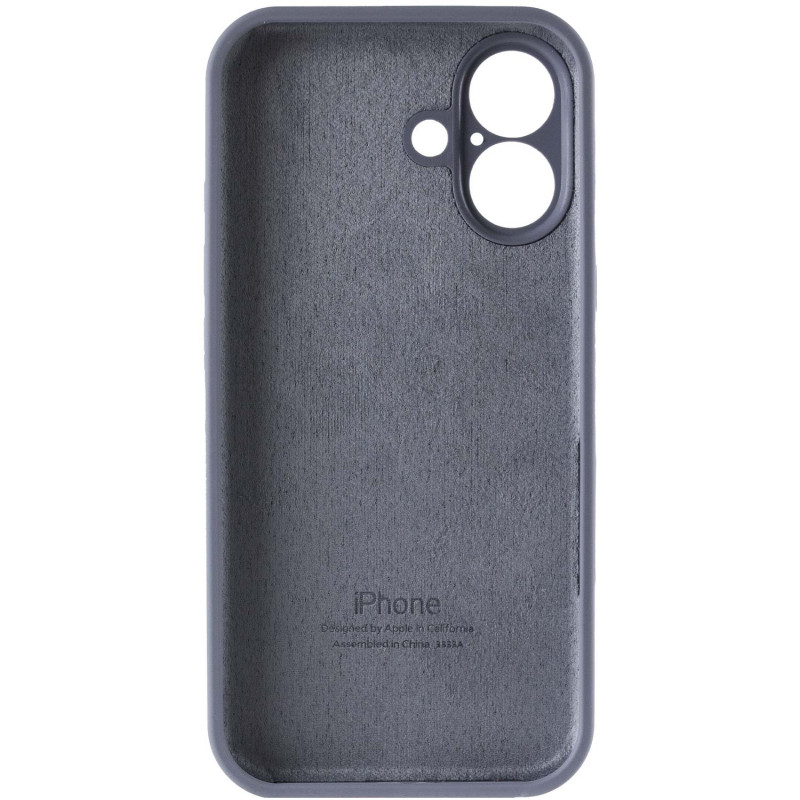 Заказать Чехол Silicone Case Full Camera Protective (AA) для Apple iPhone 16 Plus (6.7") (Серый / Lavender Gray) на vchehle.ua