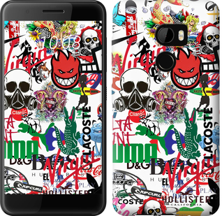 

Чохол Many different logos на HTC One X10 637945