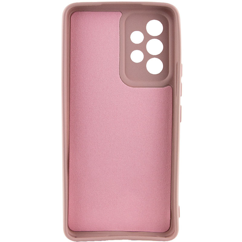 Фото Чохол TPU GETMAN Liquid Silk на Samsung Galaxy A52 4G / A52 5G / A52s (Рожевий / Pink Sand) на vchehle.ua