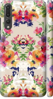 

Чехол Цветочный узор для Huawei P20 Pro 1389566