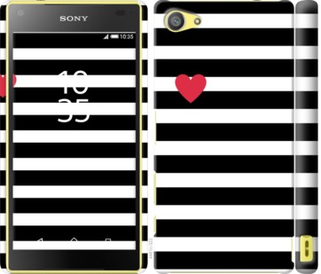 

Чохол Чорно-білі смуги на Sony Xperia Z5 Compact E5823 751901