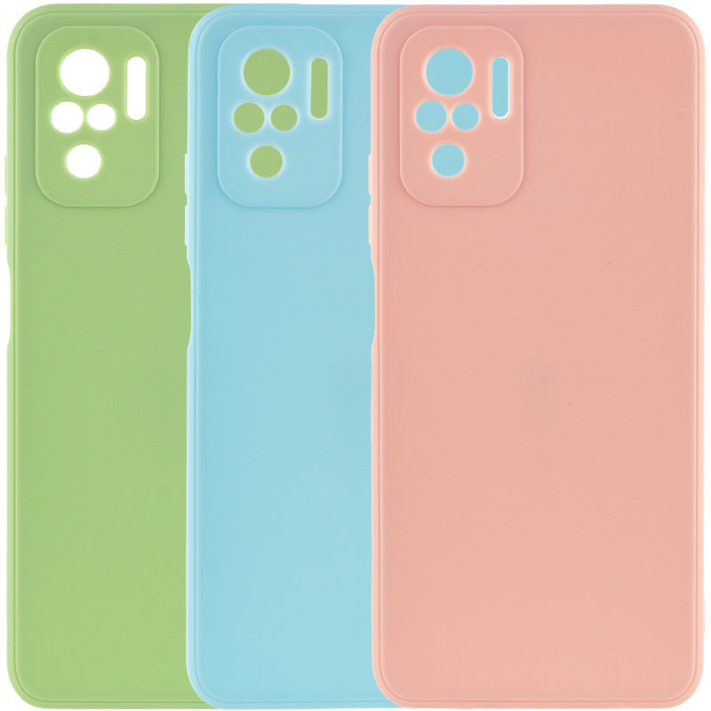 Силиконовый чехол Candy Full Camera для Xiaomi Redmi Note 10 / Note 10s