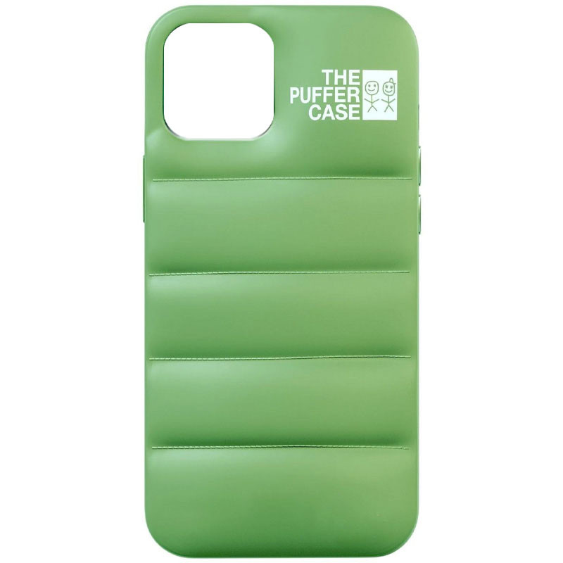 Чохол-пуховик Puffer case на Apple iPhone 11 Pro Max (6.5") (Зелений)