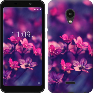 Чохол Пурпурні квіти на Meizu C9