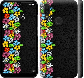 

Чохол квітковий орнамент для Xiaomi Redmi 7 711557