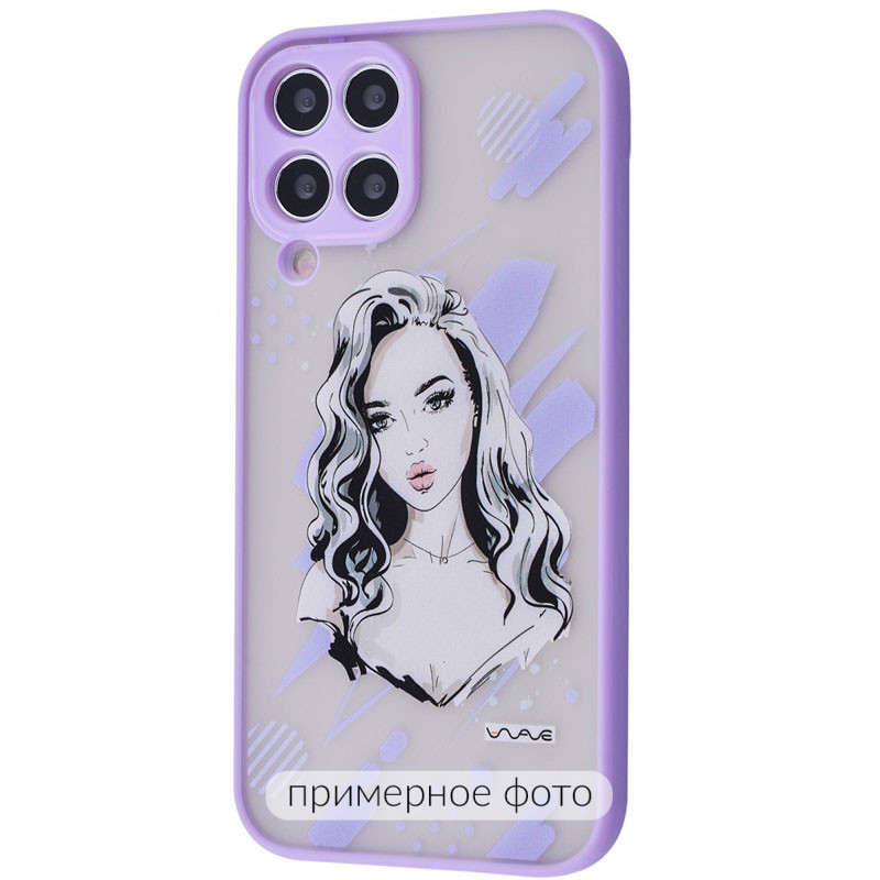 TPU+PC чохол WAVE Cartoon на Samsung Galaxy A12 / M12 (Kiss me)