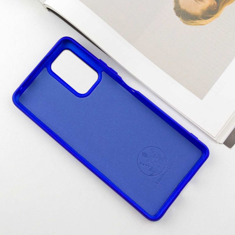 Фото Чехол Silicone Cover Lakshmi (AA) для Xiaomi Redmi Note 10 Pro / 10 Pro Max (Синий / Iris) на vchehle.ua