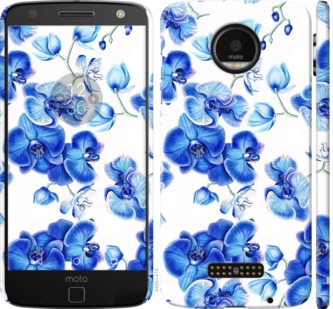 

Чохол Блакитні орхідеї на Motorola MOTO Z 725336