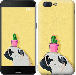 

Чохол Мопс з кактусом на OnePlus 5 795968