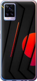 

Чохол Різнокольорові смуги на Vivo V20 1610366