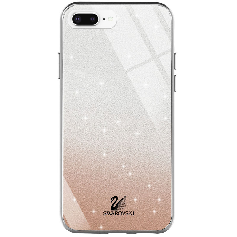 

TPU+Glass чехол Swarovski для iPhone 7 plus (5.5") (Золотой) 1080245