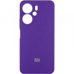 Чохол Silicone Cover Lakshmi Full Camera (AAA) with Logo для Xiaomi Redmi 13C