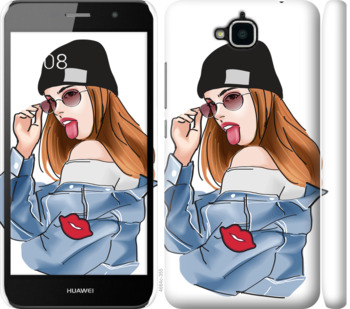 

Чехол Девушка v3 для Huawei Enjoy 5 924041
