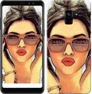 

Чехол Девушка_арт для Samsung Galaxy A8 Plus 2018 A730F 620844