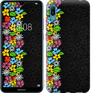 

Чехол цветочный орнамент для Huawei Y6 2019 711559