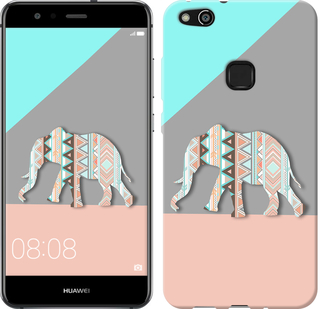 

Чохол Візерунчастий слон на Huawei P10 Lite 605387