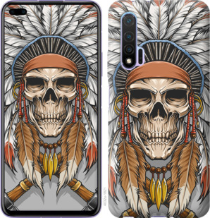 

Чохол Череп індіанця на Huawei Nova 6 879143