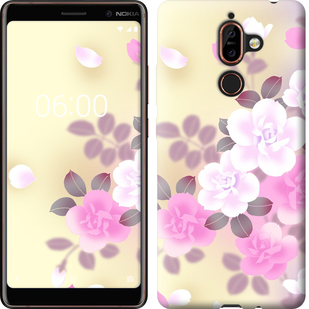 

Чехол Японские цветы для Nokia 7 Plus 653610