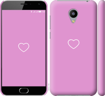

Чехол Сердце 2 для Meizu M2 912352