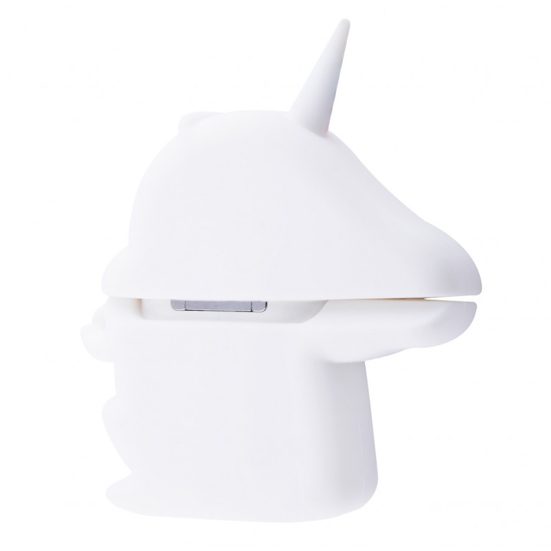 Фото Силиконовый футляр Unicorn series для наушников AirPods 1/2 (Фиолетовый) на vchehle.ua
