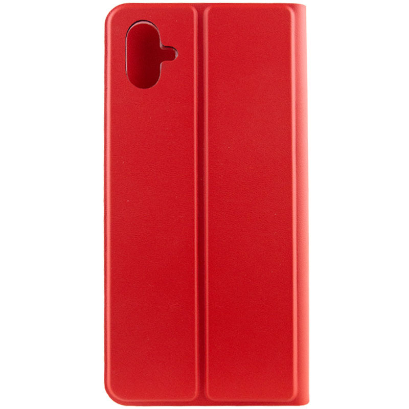 Фото Шкіряний чохол-книжка GETMAN Elegant (PU) на Samsung Galaxy A04e (Червоний) на vchehle.ua