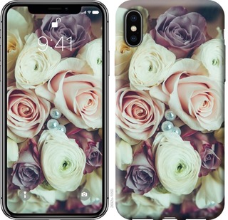 

Чехол Букет роз для iPhone XS (5.8") 669599