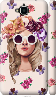 

Чохол Дівчина з квітами v2 на Huawei Y6 Pro 190444