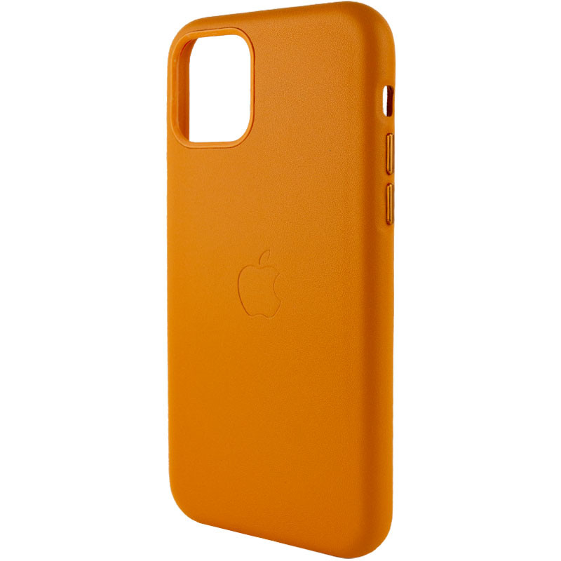 Кожаный чехол Leather Case (AA Plus) для Apple iPhone 11 Pro (5.8") (Golden Brown) в магазине vchehle.ua