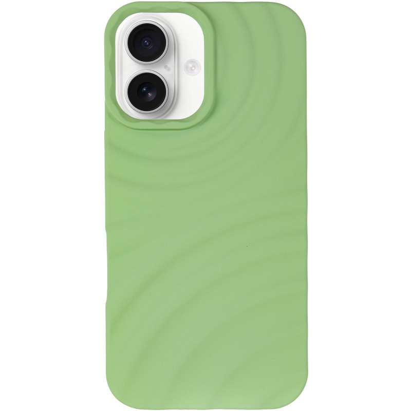 Фото Чохол TPU MonoWave на Apple iPhone 16 (6.1") (Light Green) на vchehle.ua