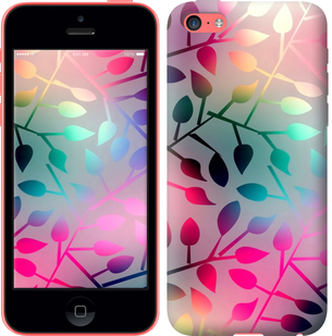 Чехол Листья для iPhone 5c