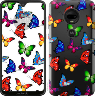 

Чехол Красочные мотыльки для Motorola Moto G7 881597
