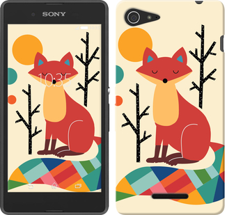 

Чехол Rainbow fox для Sony Xperia E3 D2202 576987