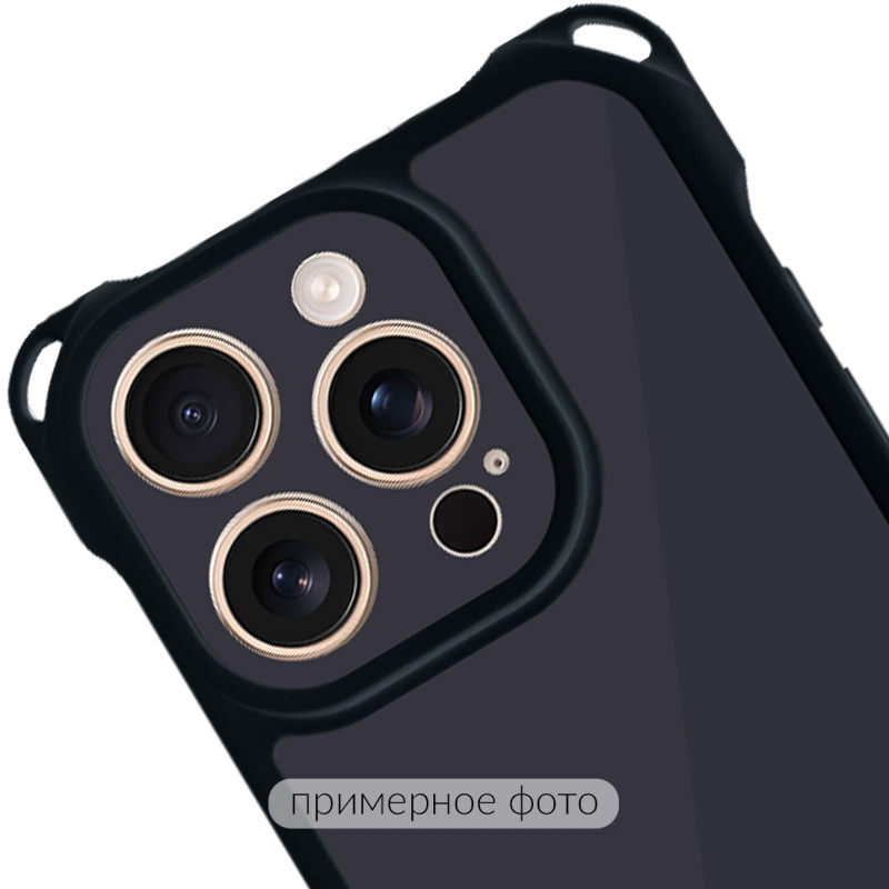 Фото Чохол TPU CrossBody with straps на Apple iPhone 16e (6.1") (Black) в маназині vchehle.ua