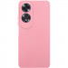 Чехол TPU GETMAN Liquid Silk Full Camera для Oppo A60 4G (Розовый / Pink)