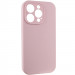 Фото Чохол Silicone Case Full Camera Protective (AA) NO LOGO на Apple iPhone 15 Pro Max (6.7") (Рожевий / Chalk Pink) на vchehle.ua