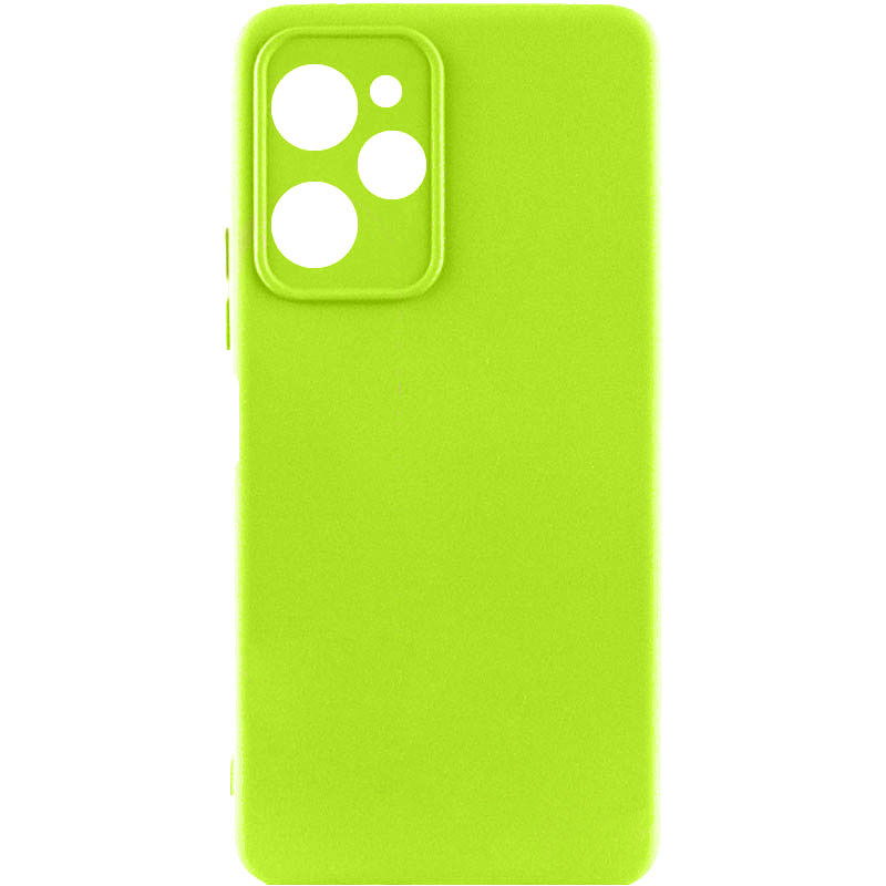 Чехол Silicone Cover Lakshmi Full Camera (A) для Xiaomi Poco X5 Pro 5G (Салатовый / Neon Green)