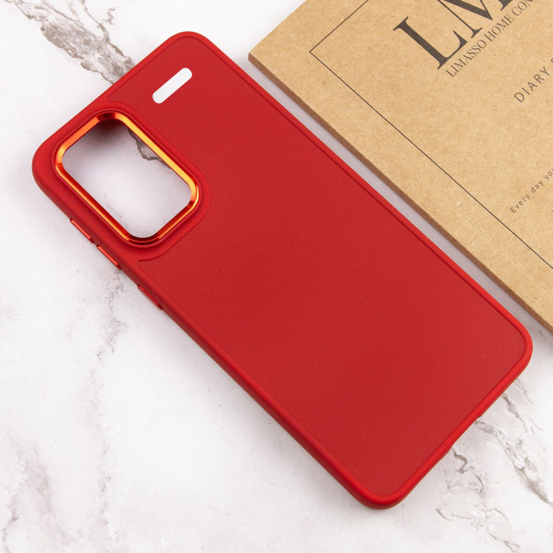 TPU чехол Bonbon Metal Style для Xiaomi Redmi Note 13 Pro+ (Красный / Red) в магазине vchehle.ua
