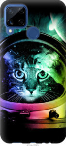 Чехол Кот-астронавт для Realme C15