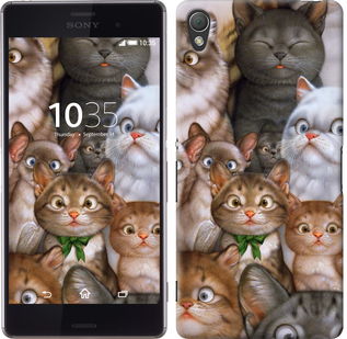 

Чехол коты для Sony Xperia Z3 Dual 476501