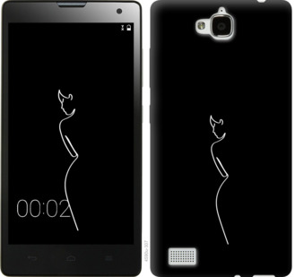 

Чехол Силуэт1 для Huawei Honor 3C 809735