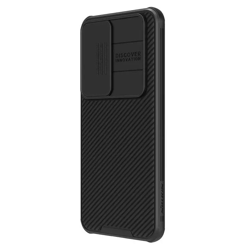 Фото Карбонова накладка Nillkin CamShield Pro на Samsung Galaxy S24 (Black) в маназині vchehle.ua