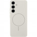 Чехол Silicone Cover Lakshmi Full Camera (AA) with MagFit для Samsung Galaxy S25+ (Белый / White)