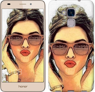 

Чехол Девушка_арт для Huawei GT3 111256