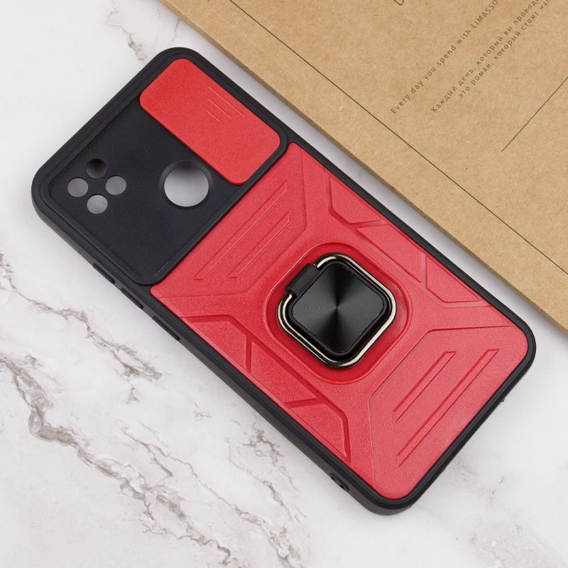 

Удароміцний чохол Camshield Flash Ring для Xiaomi Redmi 9C (Червоний) 1373254