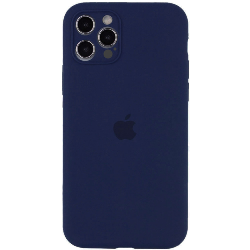 Чехол Silicone Case Full Camera Protective (AA) для Apple iPhone 11 Pro (5.8") (Синий / Deep navy)