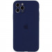 Чехол Silicone Case Full Camera Protective (AA) для Apple iPhone 11 Pro (5.8") (Синий / Deep navy)